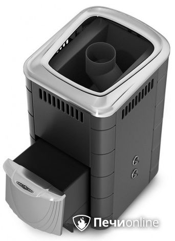 Дровяная печь-каменка TMF Тунгуска 2017 Carbon ДН ТО антрацит в Барнауле